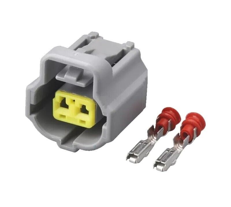 Toyota 2-Pin Water Temp Sensor Connector Plug Clip Kit 9098010737 9098011062