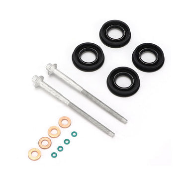 Transit Diesel Injector Seal Kit Fuel Injector Seals Kit Washers, Rubber Seals & Clamp Bolts Included For Ford Transit MK7 2.2 2.4 3.2 TDCi Injector Seals (6C1Q-6K780-AB)