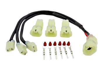 Triple Power Outlet Splitter Plug Kit for Honda CB500X/F/R, CB650F Pre-2019