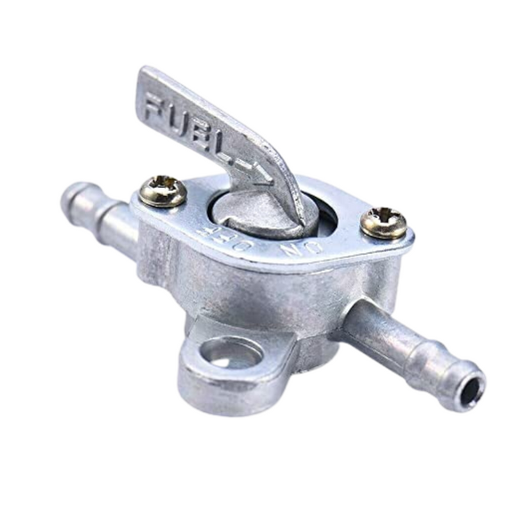 Universal 6mm Inline Petcock Motorcycle/Quad/Lawnmover Petrol Fuel Tap.