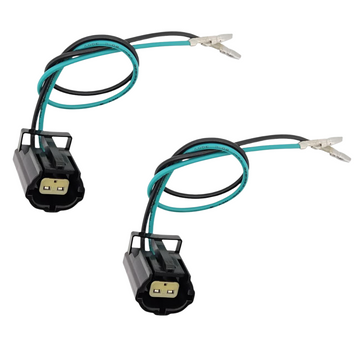 Pair of Light Bulb Connector Leads & Plug for Land Rover Defender Rear Indicator | Pre-crimped STC1188