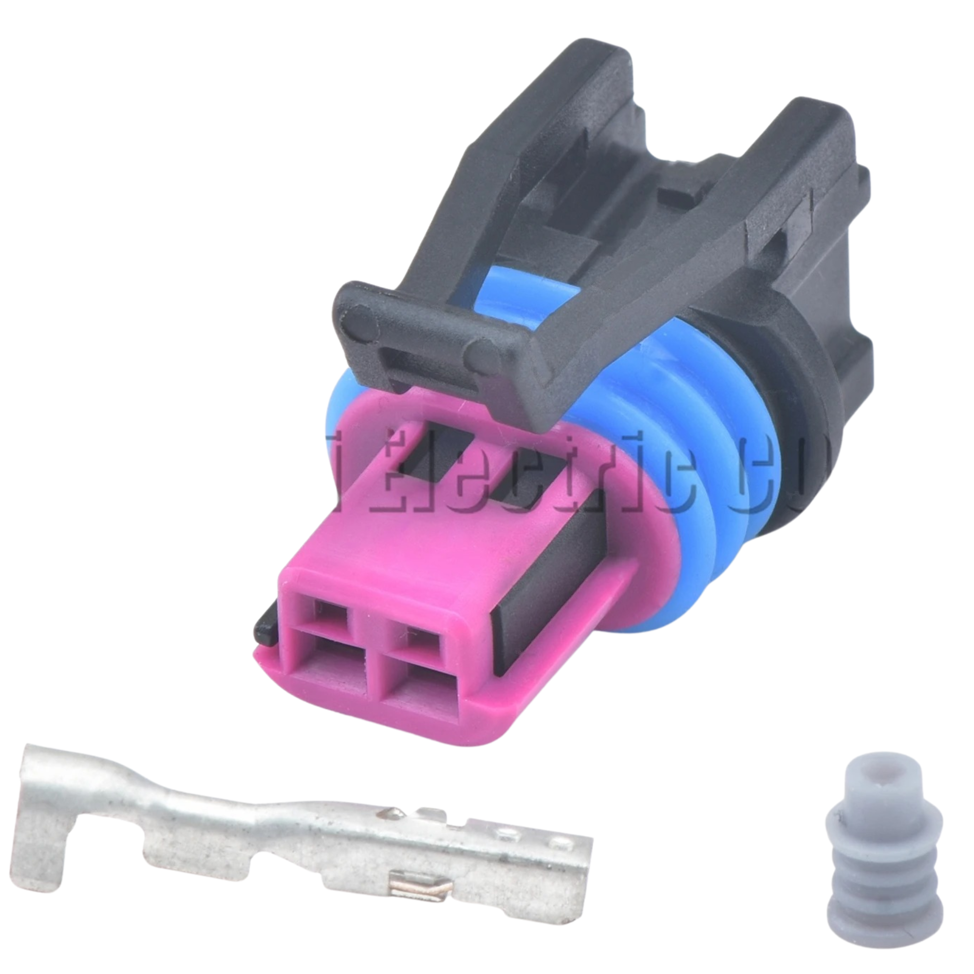 2 Pin Male Camshaft Valve Solenoid Plug 15335987 15449028 Unwired Connector