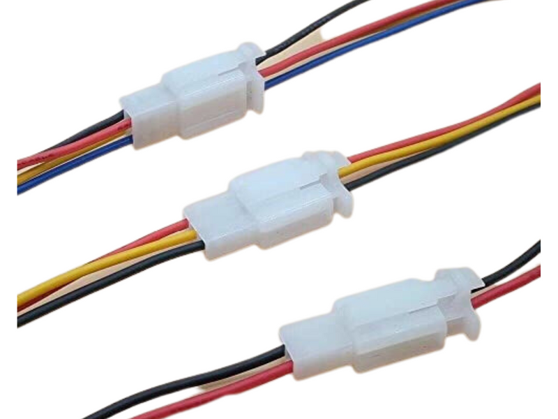 Automotive Connector Car Motorcycle Electrical Plug Socket Kit 2/3/4 Pin Way