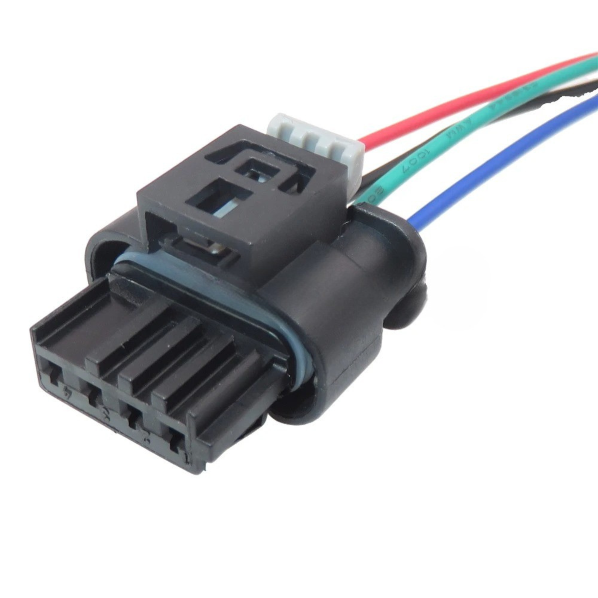 4 Pin Exhaust Valve Connector Plug With Wires for BMW 805-122-541 Sealed Type