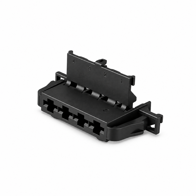 4PIN Plug Connector Plug Blower Fan Motor Resistor For VW Audi Seat 1J0972754 – V01/1754 4 Pin Plug – image 2
