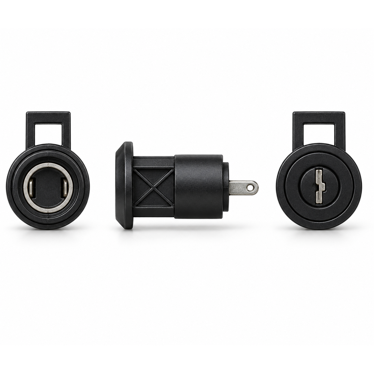 12mm 2 Positions NO NC Electric Key lock Push Button Switch S1203 – V13/ZAE – image 3