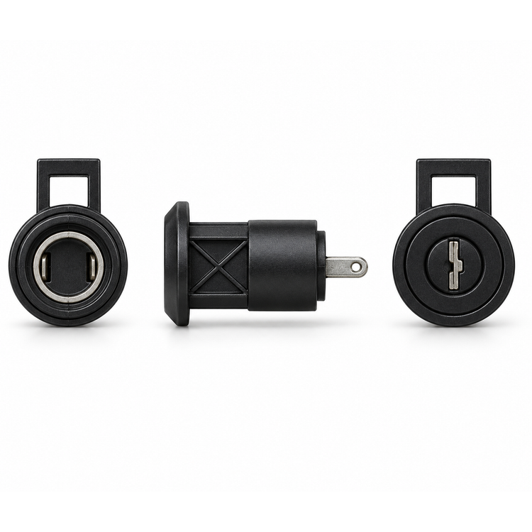 12mm 2 Positions NO NC Electric Key lock Push Button Switch S1203 – V13/ZAE – image 3
