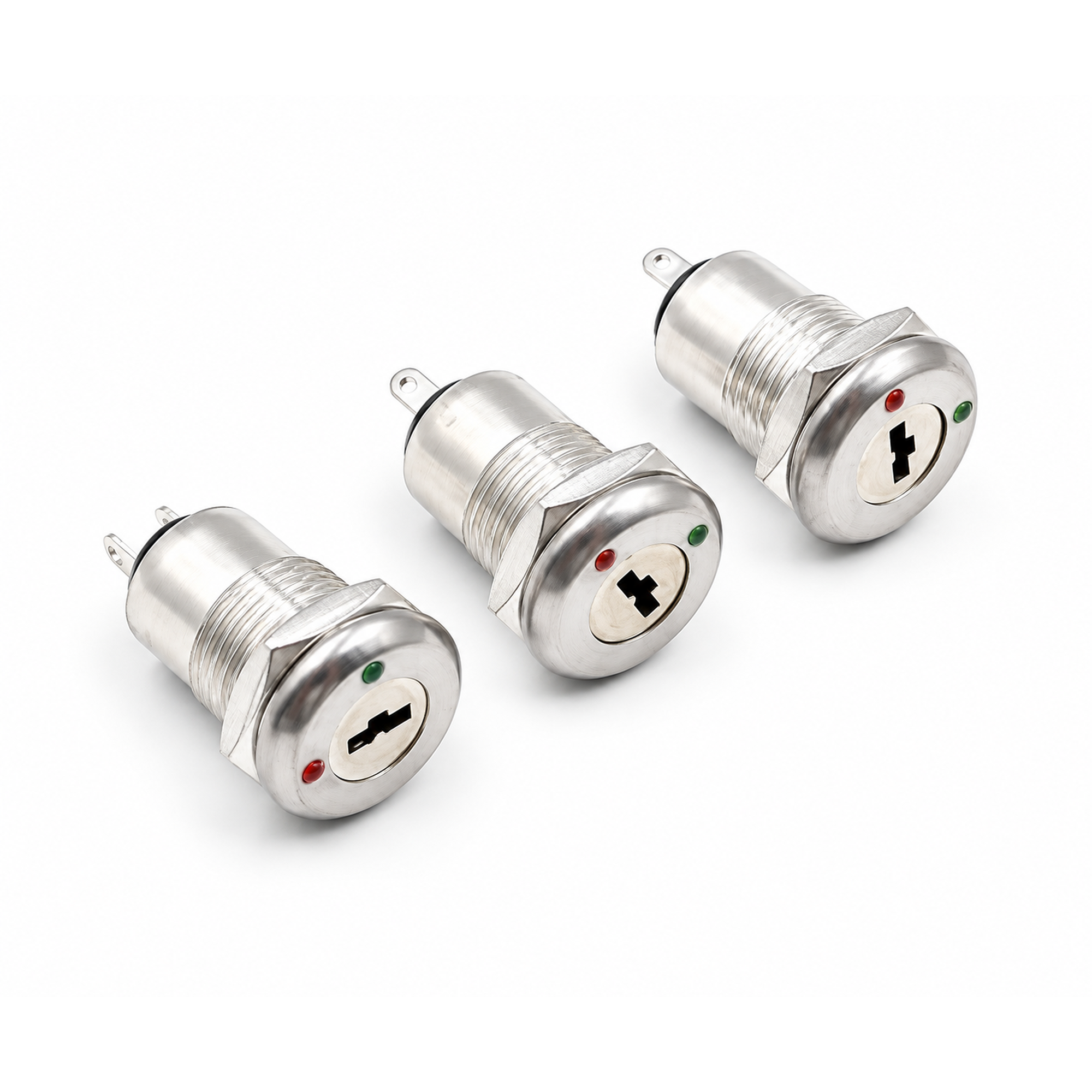 12mm 2 Positions NO NC Electric Key lock Push Button Switch S1203 – V13/ZAE – image 5