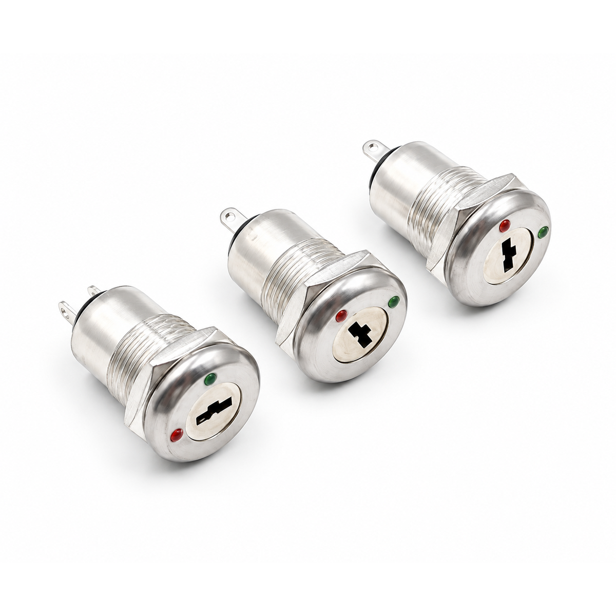 12mm 2 Positions NO NC Electric Key lock Push Button Switch S1203 – V13/ZAE – image 5