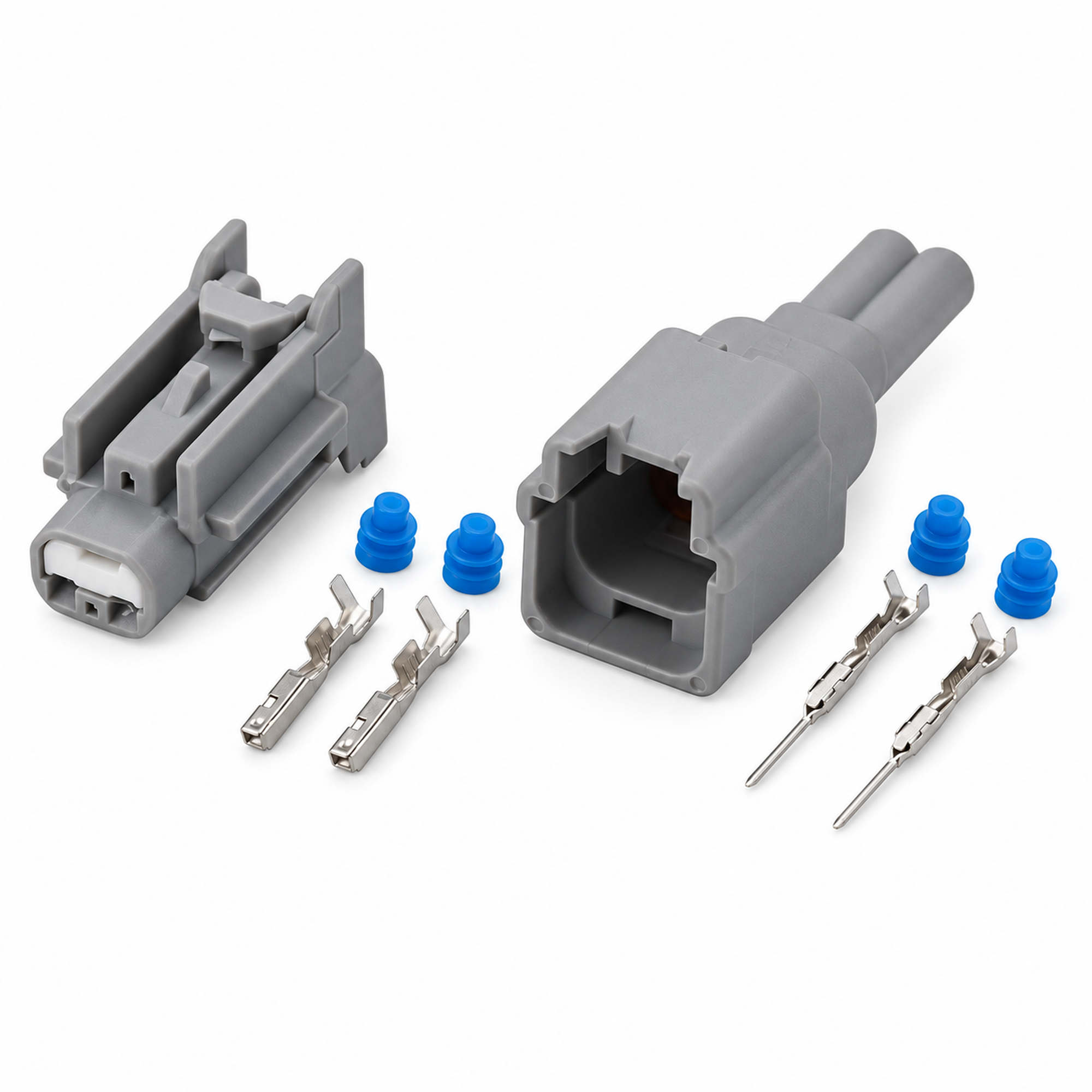2 Pin Front Rear ABS Sensor Plug Connector For Nissan PDC Sensor For Toyota – V17/TRA/M+F2pin – image 4