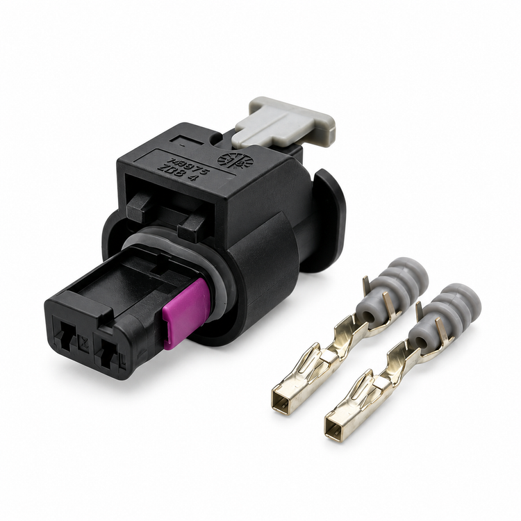 2 Pin Connector Plug Fits Audi VW Seat Skoda Fog Lights Fuel Pump 4F0973702 – V18/2005/1864(2pin) – image 9