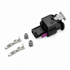 2 Pin 1.2mm Sealed Connector Kit 4H0973702A For VW Fuel Pump T5 7E0 963 – V18/2081/2pin – image 9