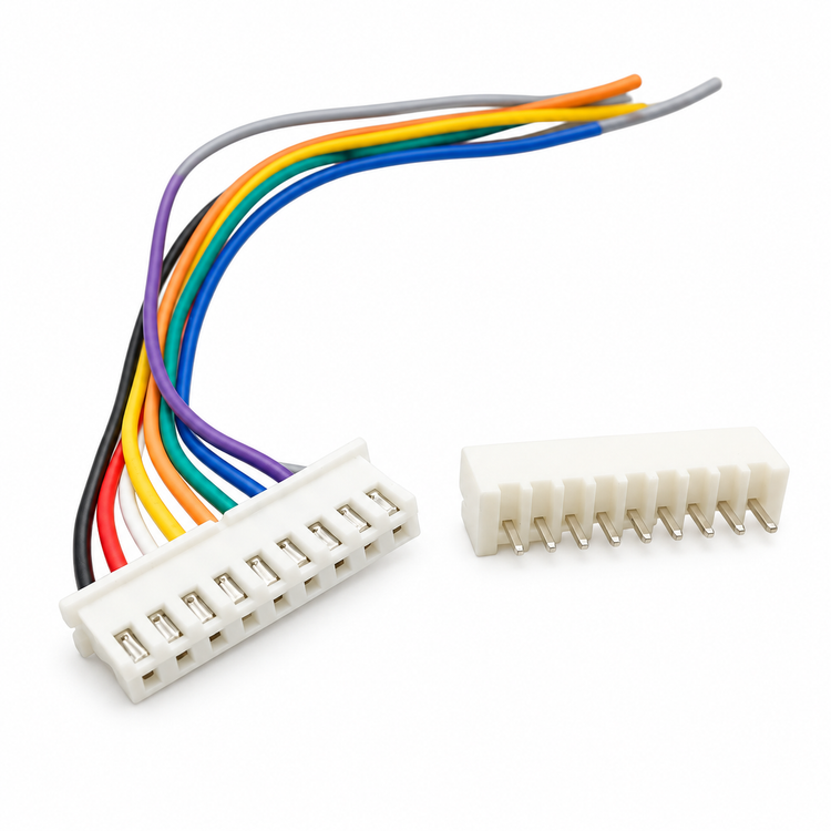 9 Pin ZH1.5mm Mini Micro JST Male 15cm Cable + Female XY