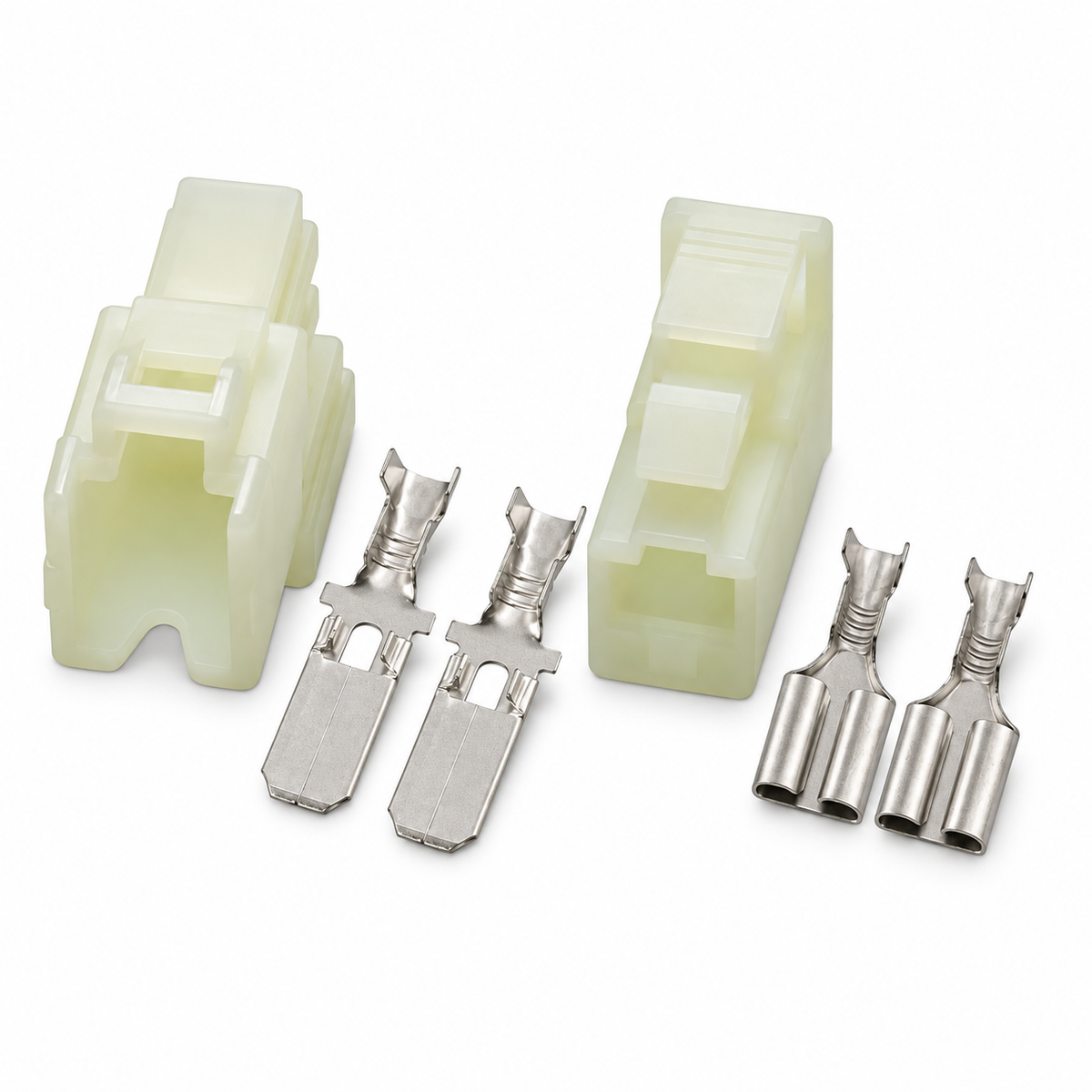 2 Pin Auto Male & Female Plug Harness Connector Plugs 6070-2081 / 6070-2911