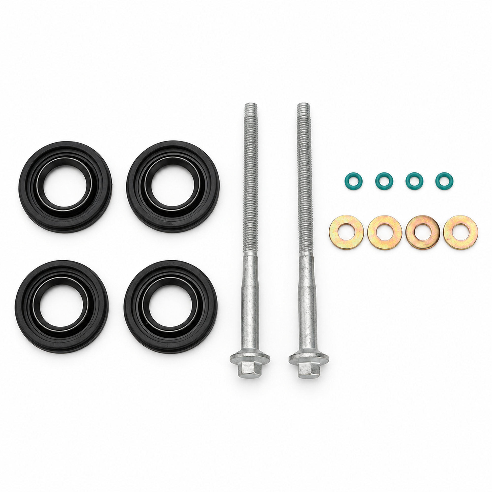 Transit Diesel Injector Seal Kit Fuel Injector Seals Kit Washers, Rubber Seals & Clamp Bolts Included For Ford Transit MK7 2.2 2.4 3.2 TDCi Injector Seals (6C1Q-6K780-AB) – W-07/-F048 – image 5