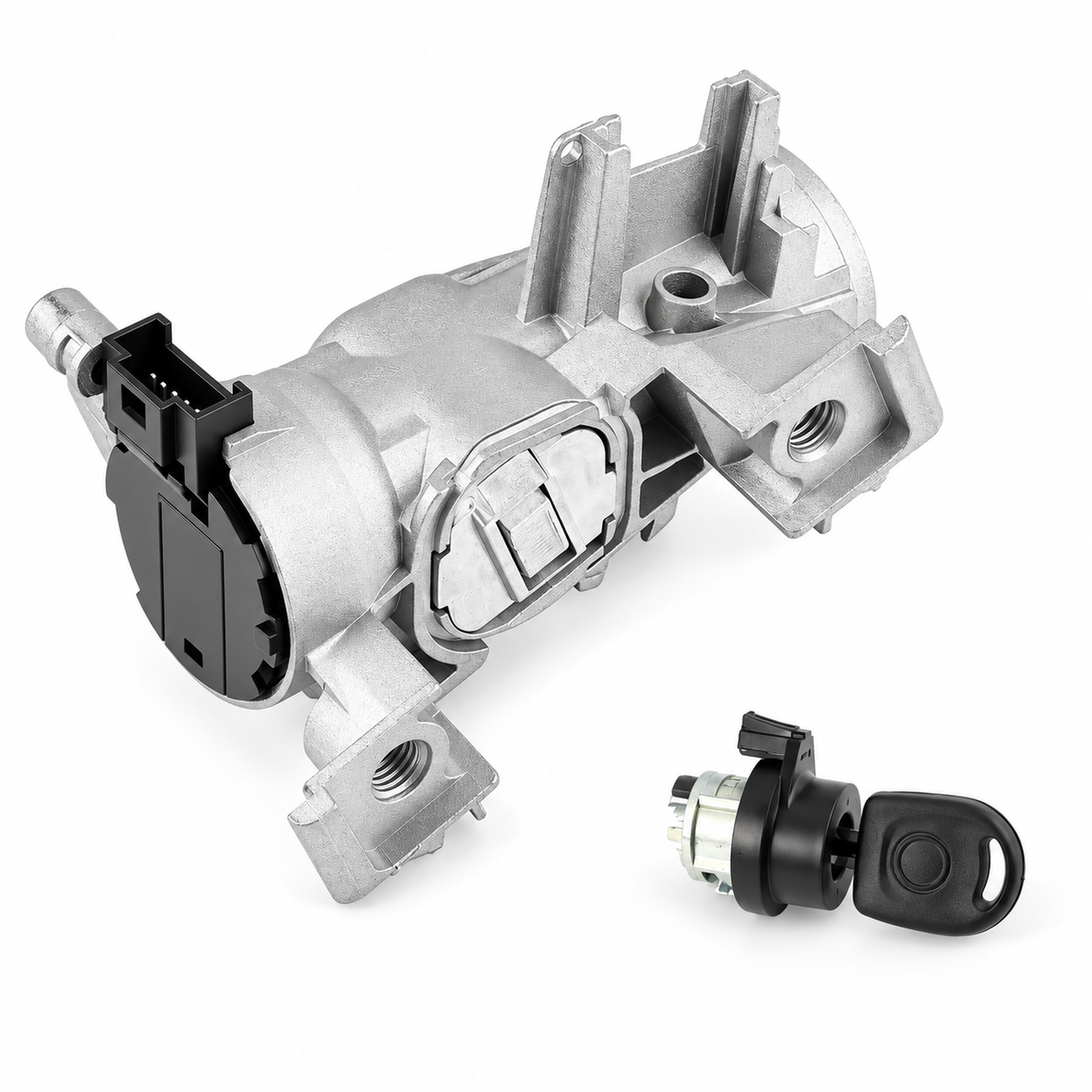 FOR VW GOLF MK5 MK6 2004-2013 IGNITION STARTER SWITCH STEERING LOCK BARREL & KEY – W-08-H561 – image 3