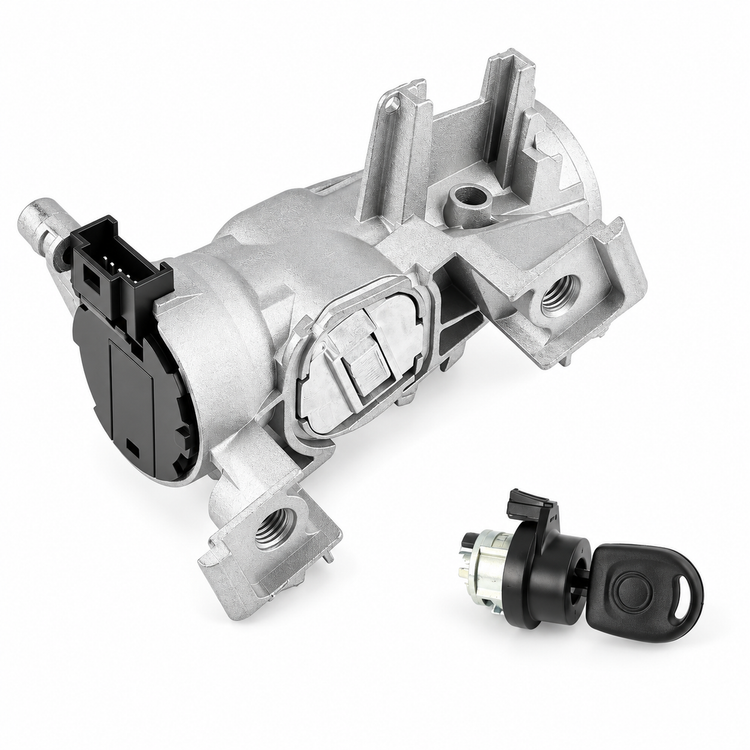 FOR VW GOLF MK5 MK6 2004-2013 IGNITION STARTER SWITCH STEERING LOCK BARREL & KEY – W-08-H561 – image 3
