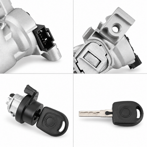 FOR VW GOLF MK5 MK6 2004-2013 IGNITION STARTER SWITCH STEERING LOCK BARREL & KEY – W-08-H561 – image 4