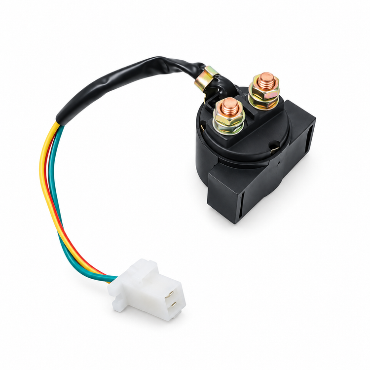 Motorcycle Starter Relay Solenoid ON/OFF Switch for 50cc 125cc 150cc 250cc Scooter ATV Dirt Bikes Go Kart – W-10/!F019/relay – image 4