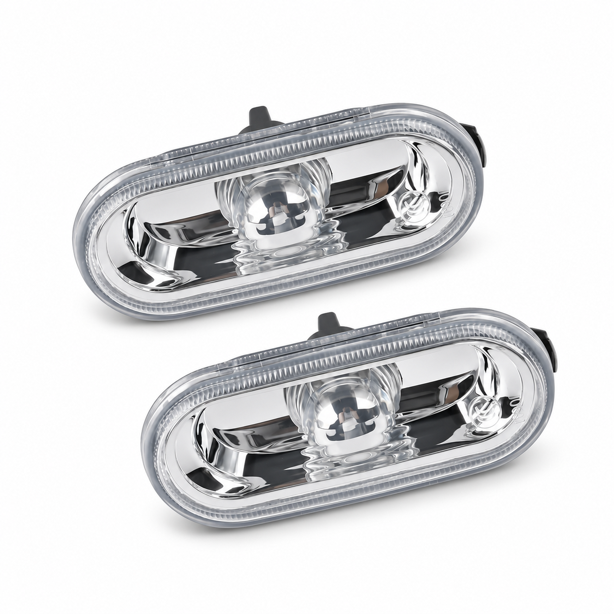 Pair Left & Right Crystal Clear Side Indicator Repeaters for VW T5 2003-2010 7E0949117 – W-12/2pcs/H557 – image 5
