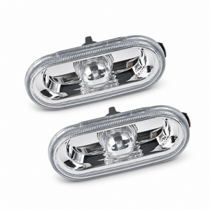 Pair Left & Right Crystal Clear Side Indicator Repeaters for VW T5 2003-2010 7E0949117 – W-12/2pcs/H557 – image 5