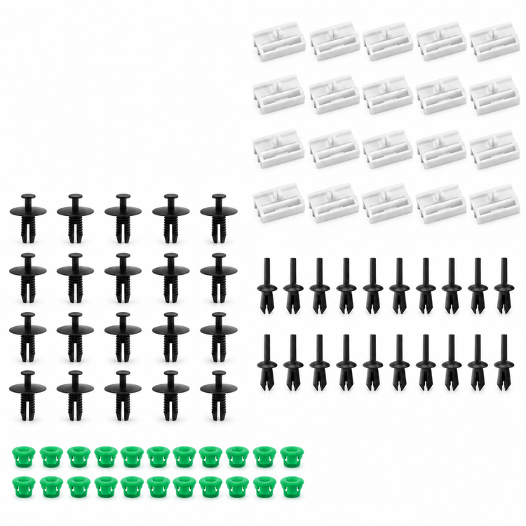 20 Sets Side Skirt Clips for BMW 3 Series E32/E36/E46 51711932996 / 51118174185 – W-13-20pcs – image 3