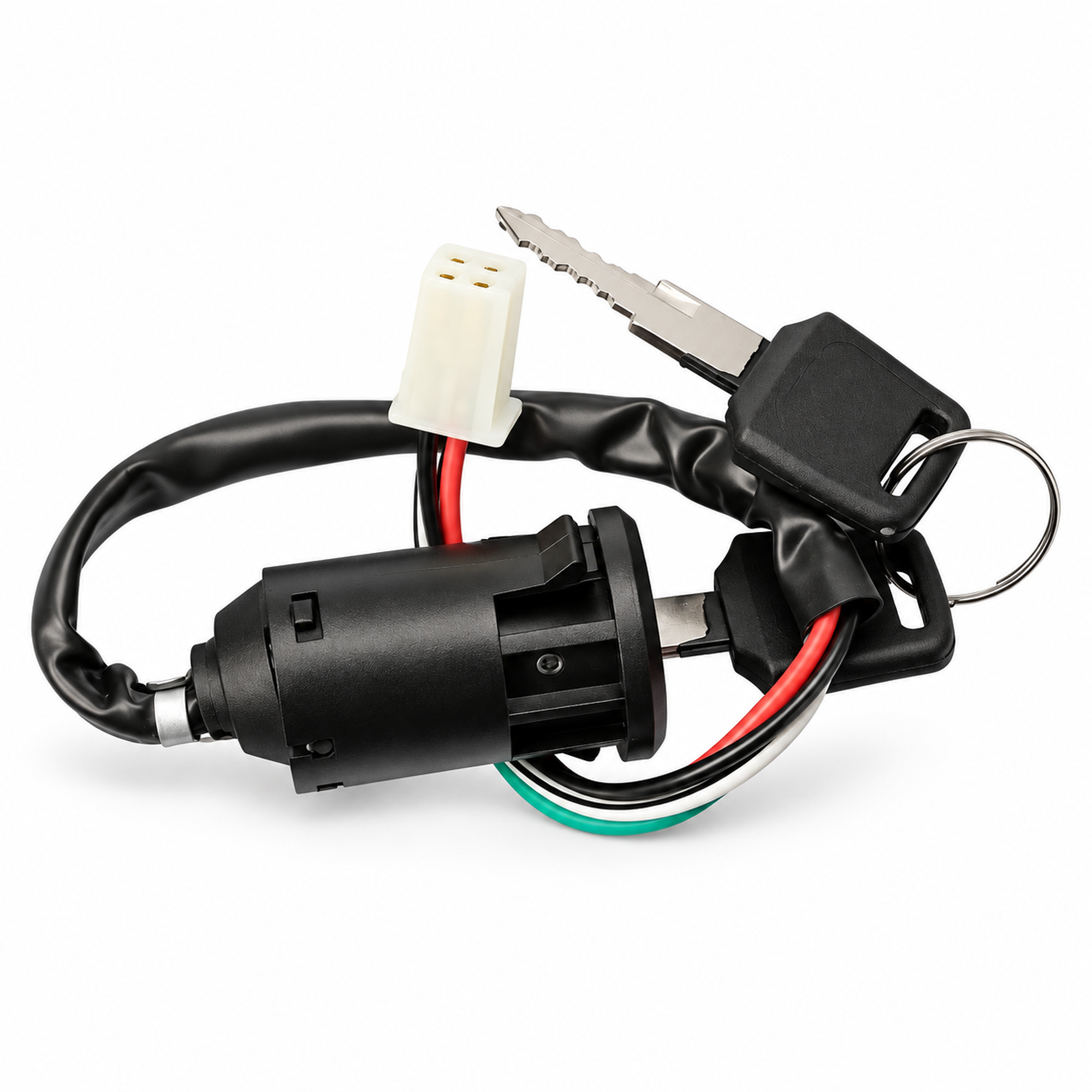 E-TON 4 Wire Ignition Key Barrel Switch With 2 X Keys Quad ATV Viper Solar – X03/d10b.barrel – image 2