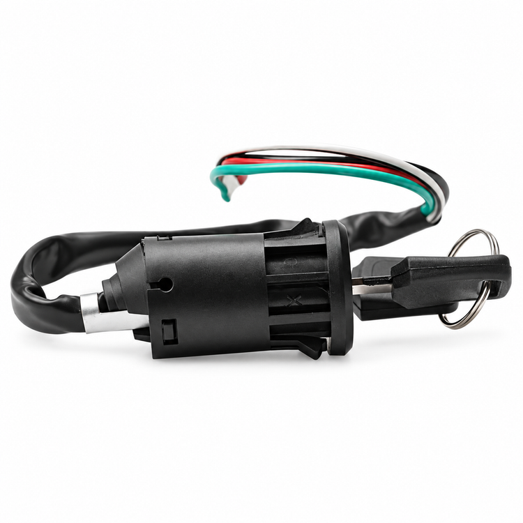 E-TON 4 Wire Ignition Key Barrel Switch With 2 X Keys Quad ATV Viper Solar – X03/d10b.barrel – image 4