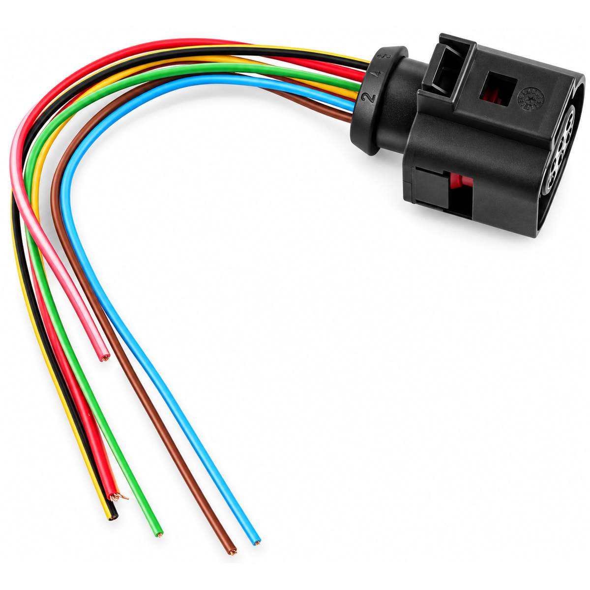 6 Pin Throttle Body Connector Plug Socket Wiring Repair Loom 1J0973713 For VW Audi Skoda – X04/d10f.cable – image 6
