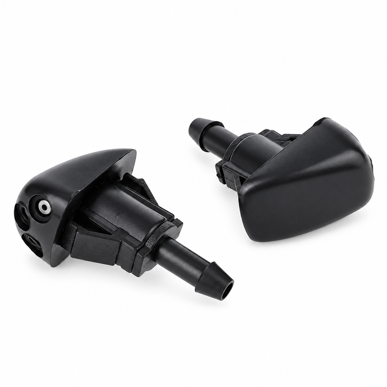 2pcs Front Windscreen Washer Jet Nozzle Water Spray For a Hyundai Coupe Tucson Accent