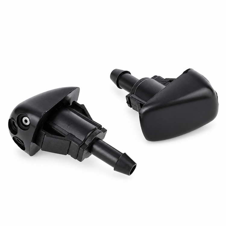 2pcs Front Windscreen Washer Jet Nozzle Water Spray For a Hyundai Coupe Tucson Accent