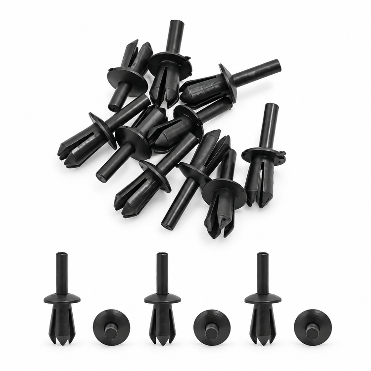 10x For BMW 5mm Plastic Rivet Clips for Trims, Wheel Arch Liner/Lining & Mouldings – X10/Rivet/10pcs – image 3