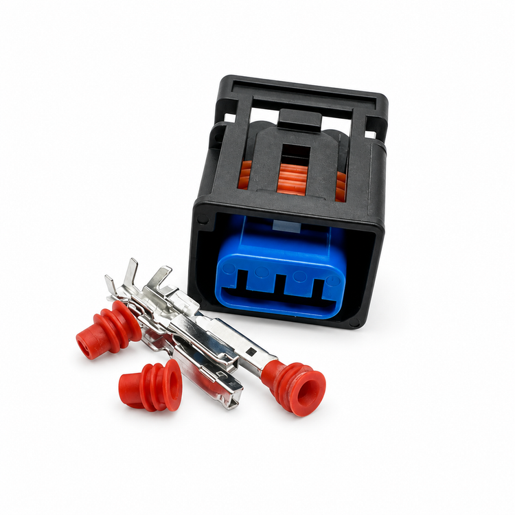 3 Pin Black Coil Plug Ignition Connector Kit Fits Ford Focus Coil Pack Connector 1W7T-14A464-MA – X106/BAG-49/3pin – image 2