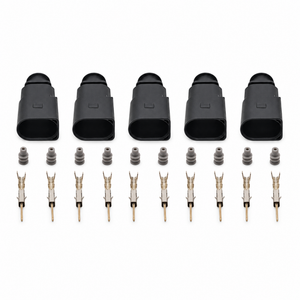 5 Sets 2 Pin Brake Pad Wear Sensor Connector Kit 1J0973802 for VW Audi Seat Skoda – X110/Z17.Y/2pin/5pcs – image 2