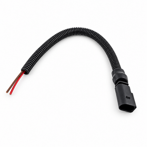 2 Pin Brake Pad Wear Sensor Connector Plug Pigtail Prewired 30cm - VW Golf Passat CC Caddy Tiguan Touran Transporter 1J0973802 – X119/2pinWired – image 2