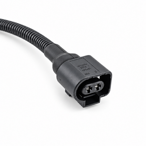2 Pin Female Connector Plug Pigtail Prewired 30cm With Conduit - VW Audi Seat Skoda 1J0973722 8D0973822 1717692-1 – X120/2pinWired – image 6