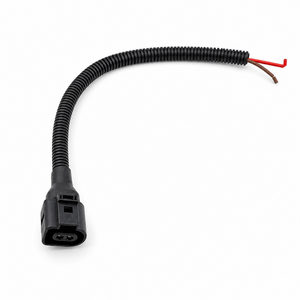 2 Pin Female Connector Plug Pigtail Prewired 30cm With Conduit - VW Audi Seat Skoda 1J0973722 8D0973822 1717692-1 – X120/2pinWired – image 7