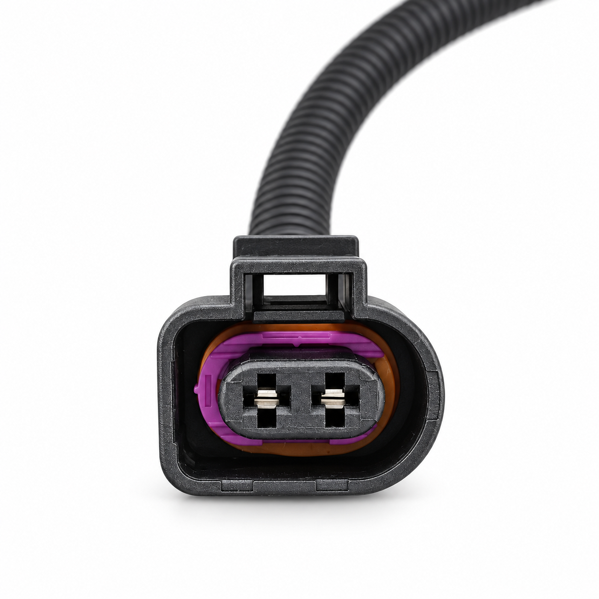 2 Pin Female Connector Plug Pigtail Prewired 30cm With Conduit - VW Audi Seat Skoda 1J0973722 8D0973822 1717692-1 – X120/2pinWired – image 9