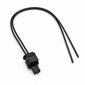 2 Pin Fog Light Connector Plug Pigtail Prewired - Audi VW Seat Skoda Mercedes 4F0973702 6R0973323 4H0973702A – X123/2pinWired – image 1