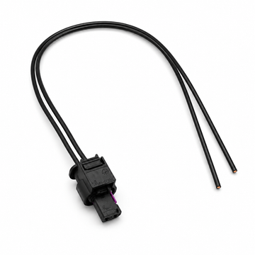 2 Pin Fog Light Connector Plug Pigtail Prewired - Audi VW Seat Skoda Mercedes 4F0973702 6R0973323 4H0973702A – X123/2pinWired – image 1