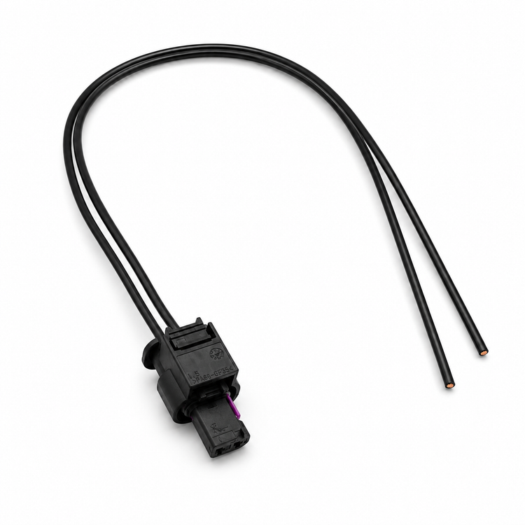 2 Pin Fog Light Connector Plug Pigtail Prewired - Audi VW Seat Skoda Mercedes 4F0973702 6R0973323 4H0973702A – X123/2pinWired – image 1