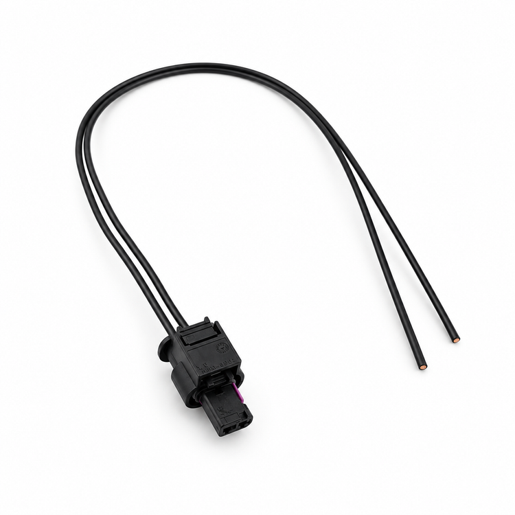 2 Pin Fog Light Connector Plug Pigtail Prewired - Audi VW Seat Skoda Mercedes 4F0973702 6R0973323 4H0973702A – X123/2pinWired – image 2