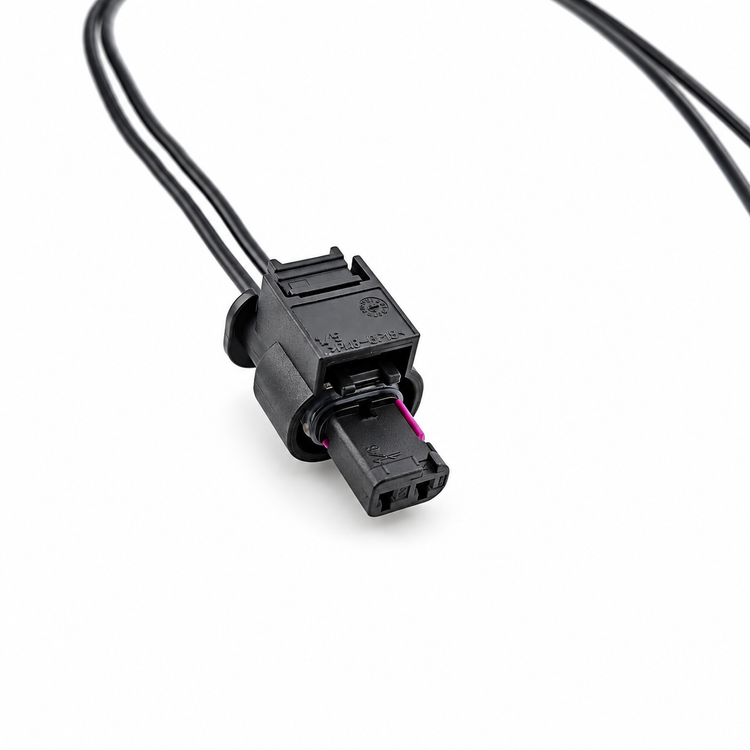 2 Pin Fog Light Connector Plug Pigtail Prewired - Audi VW Seat Skoda Mercedes 4F0973702 6R0973323 4H0973702A – X123/2pinWired – image 3