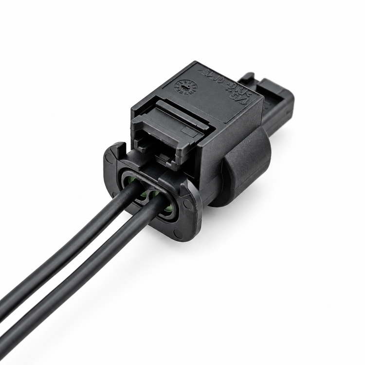2 Pin Fog Light Connector Plug Pigtail Prewired - Audi VW Seat Skoda Mercedes 4F0973702 6R0973323 4H0973702A – X123/2pinWired – image 4
