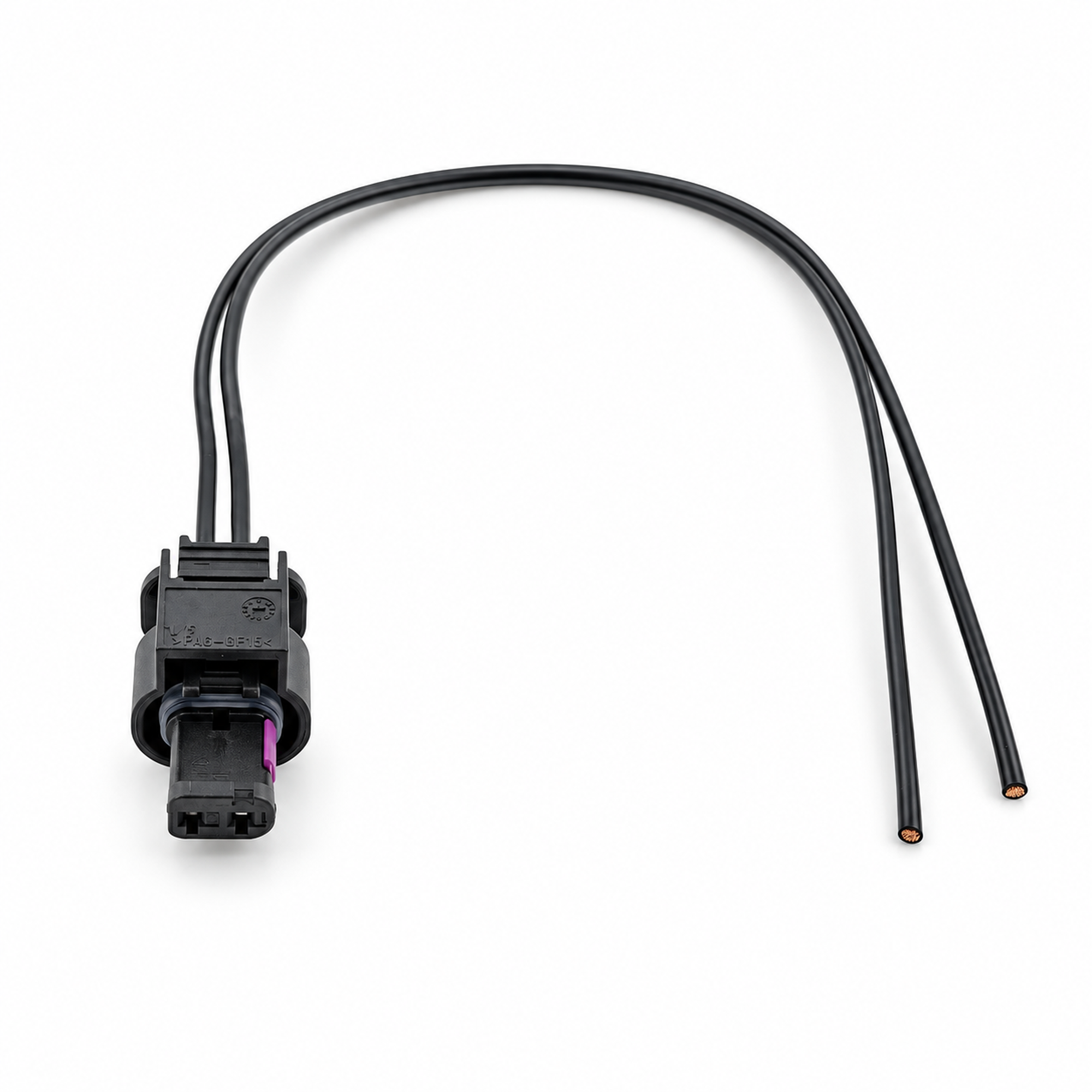 2 Pin Fog Light Connector Plug Pigtail Prewired - Audi VW Seat Skoda Mercedes 4F0973702 6R0973323 4H0973702A – X123/2pinWired – image 6
