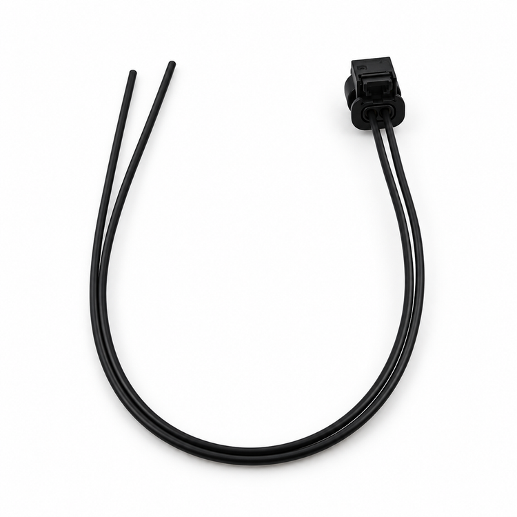 2 Pin Fog Light Connector Plug Pigtail Prewired - Audi VW Seat Skoda Mercedes 4F0973702 6R0973323 4H0973702A – X123/2pinWired – image 7