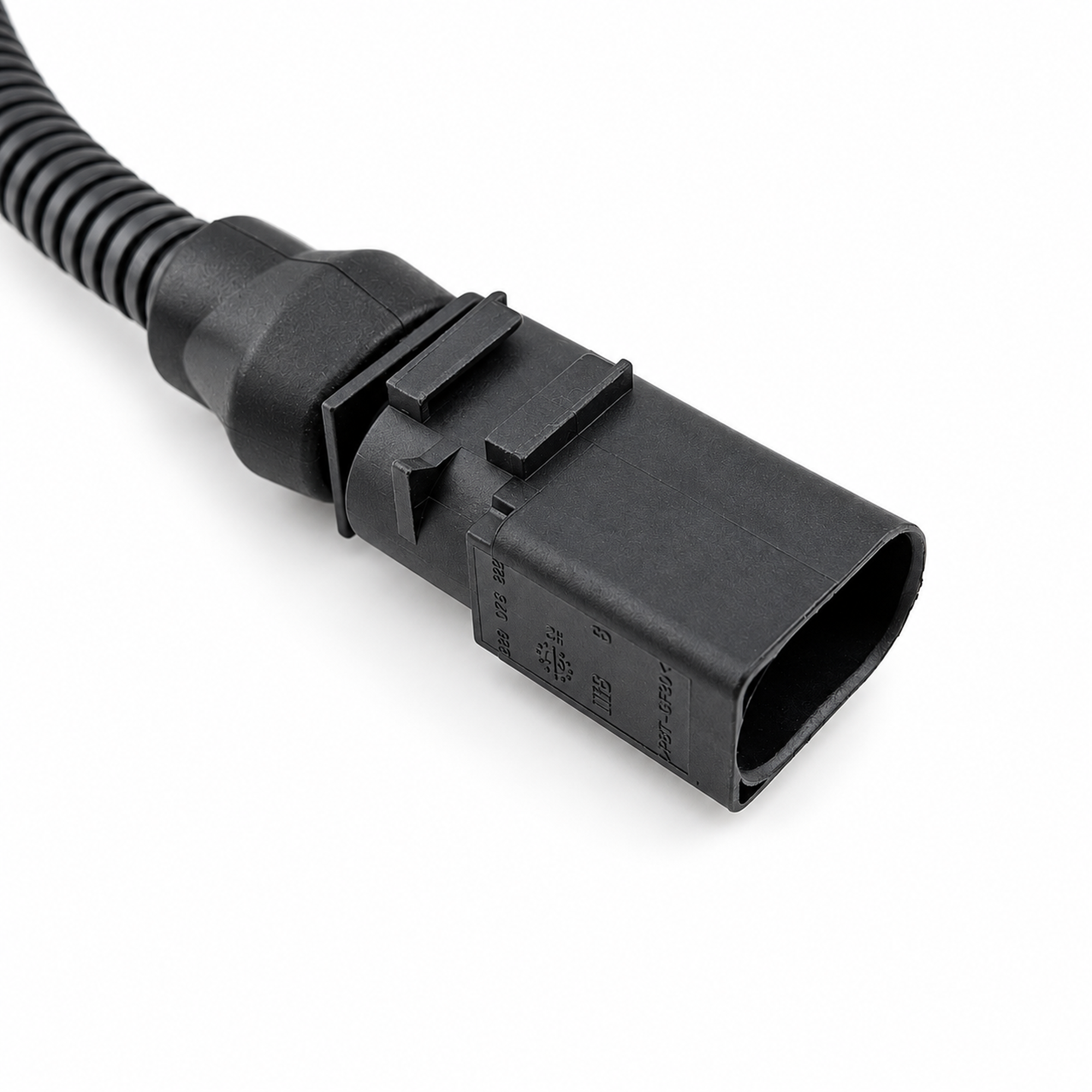 2 Pin Male Connector Plug Pigtail Prewired 30cm With Conduit - VW Audi Seat Skoda 1J0973722 8D0973822 1717692-1 – X124/2pinWired – image 6