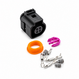4 Pin Coolant Temperature Sensor Connector Plug Unwired Kit - VW Audi Seat Skoda 4B0973712 4B0973812 – X125/4pinUnwired – image 1