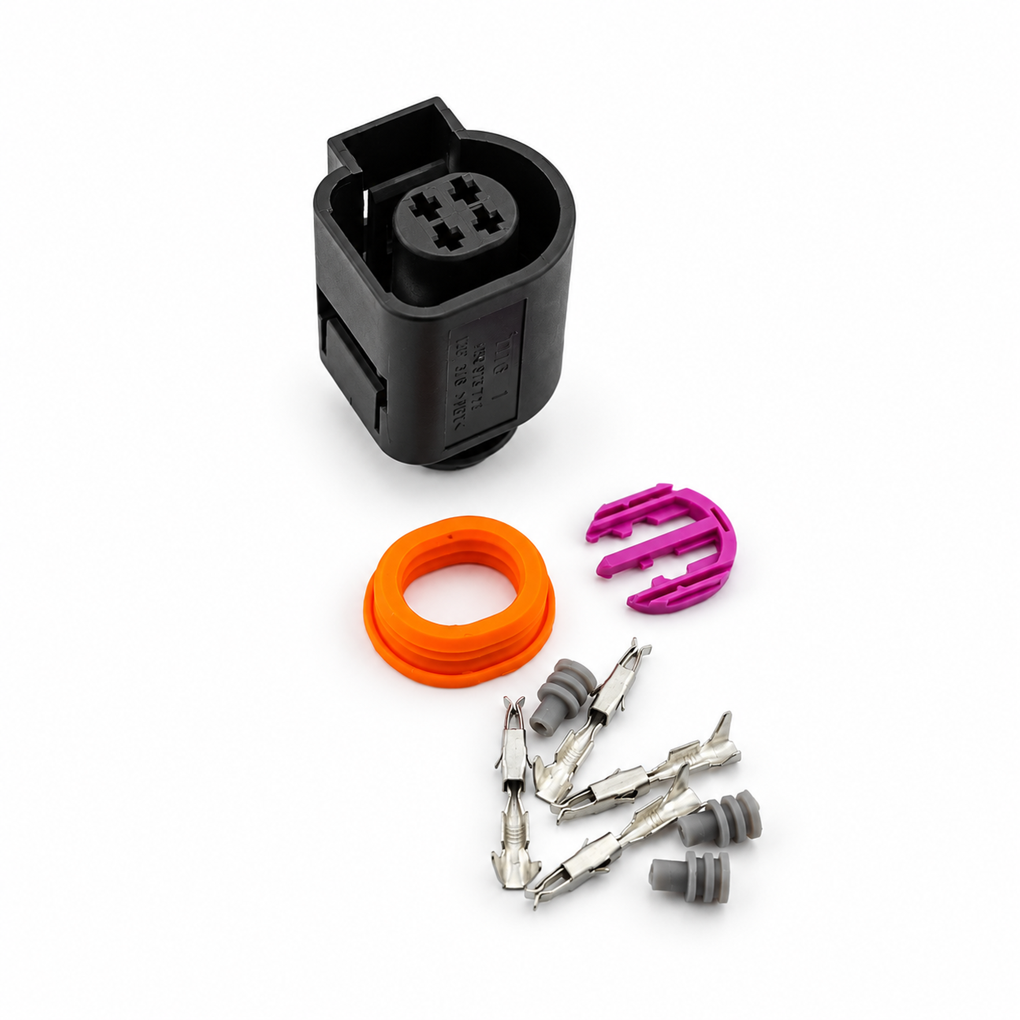 4 Pin Coolant Temperature Sensor Connector Plug Unwired Kit - VW Audi Seat Skoda 4B0973712 4B0973812 – X125/4pinUnwired – image 4