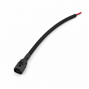 2 Pin Male & Female Sensor Connector Plug Repair Kit Prewired 30cm With Conduit - VW Audi Seat Skoda 1J0973702 – X126/2pinWired – image 2